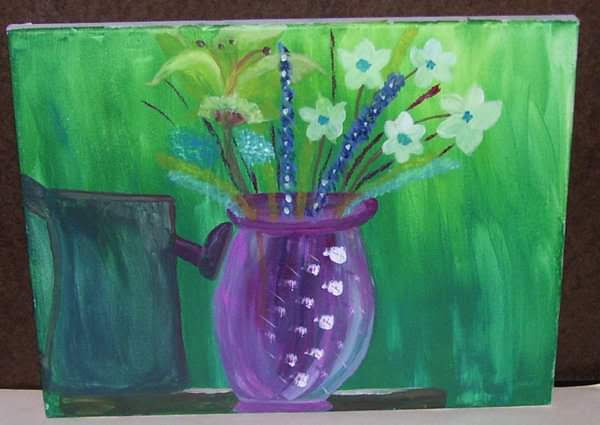 Spring Vase of Flowers